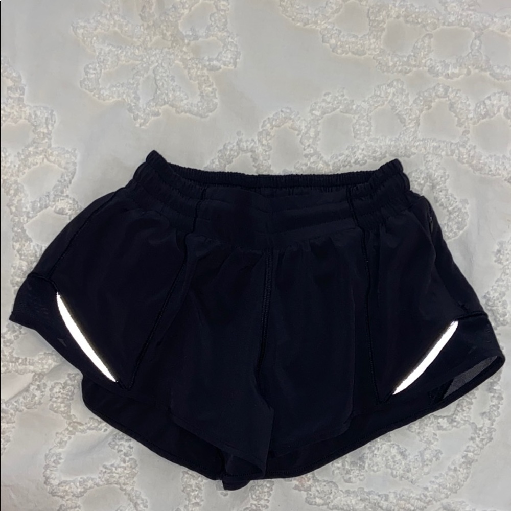 Size 2 Black Lululemon Shorts